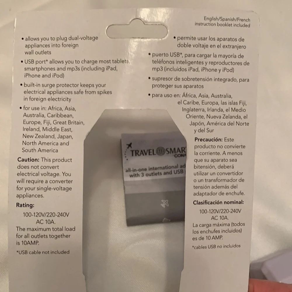 TWO International Adapters for Electronics